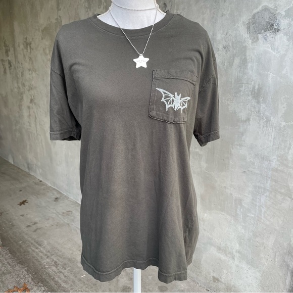 Upcycled Chrome Hearts Grunge Bat Tee - Picture 4 of 6